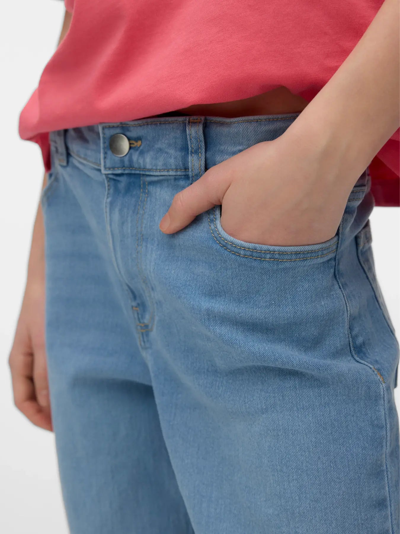 DAISY WIDE JEANS LIGHT BLUE