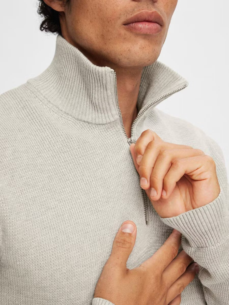 DANE HALFZIP GREY