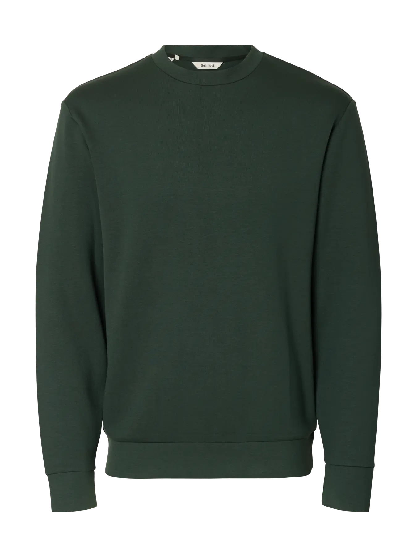 EMANUEL SOFT CREW NECK SWEAT DEEP FOREST