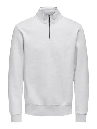 CERES HALFZIP LIGHT GREY