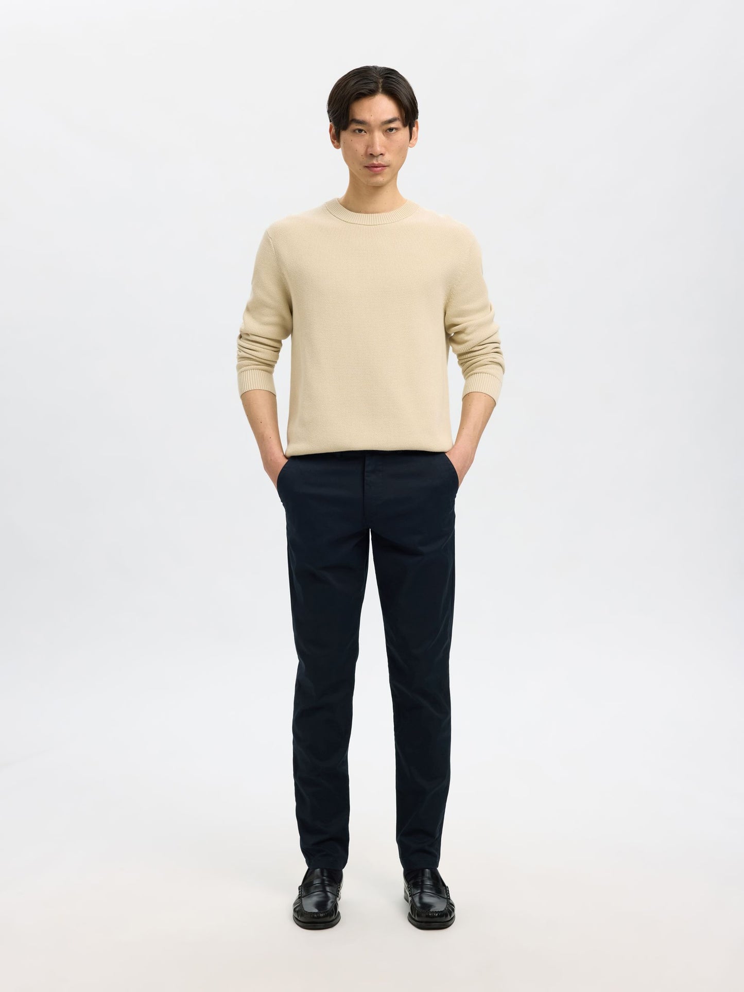 MILES CHINOS DARK SAPPHIRE L32