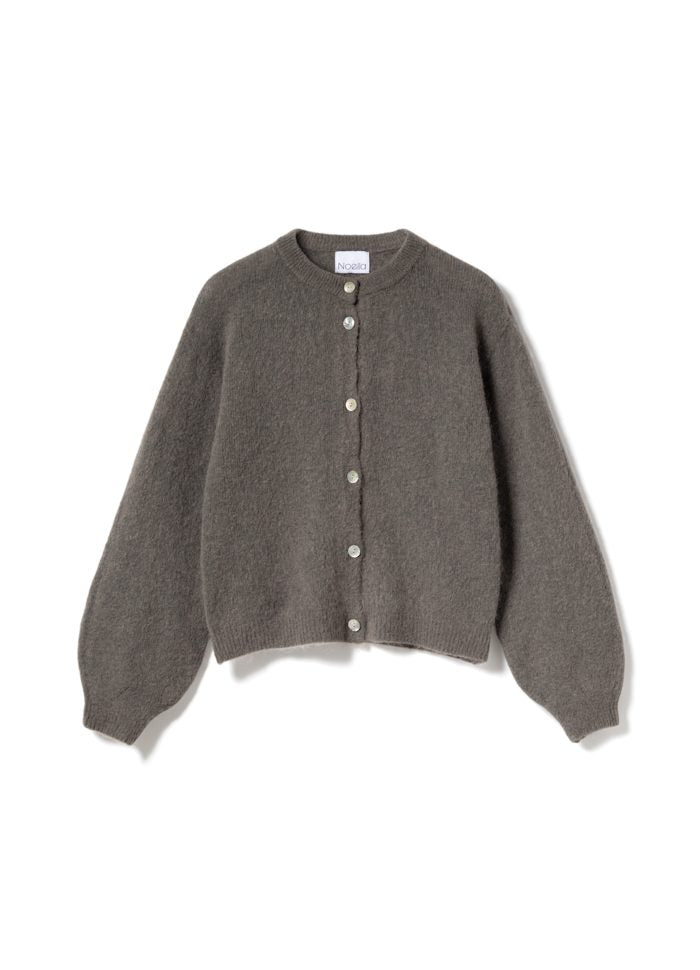 KAE KNIT CARDIGAN COFFEE