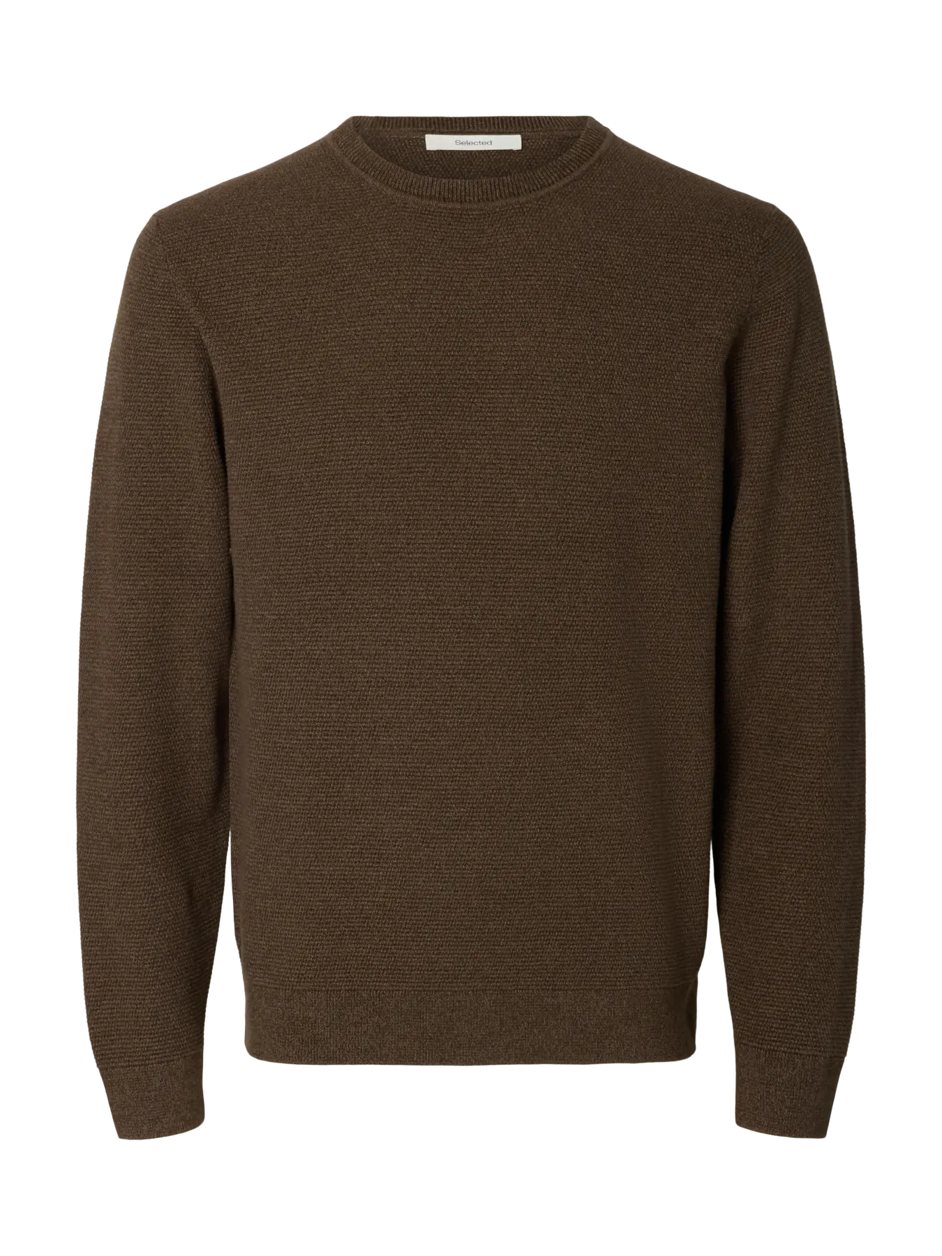 ROSS KNIT CREWNECK DELICIOSO/CHOCOLATE