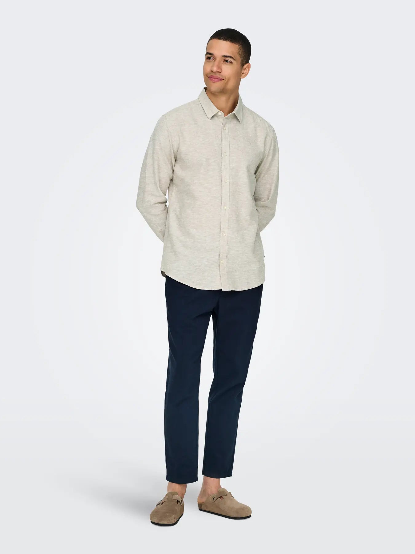 CAIDEN LINEN CHINCHILLA