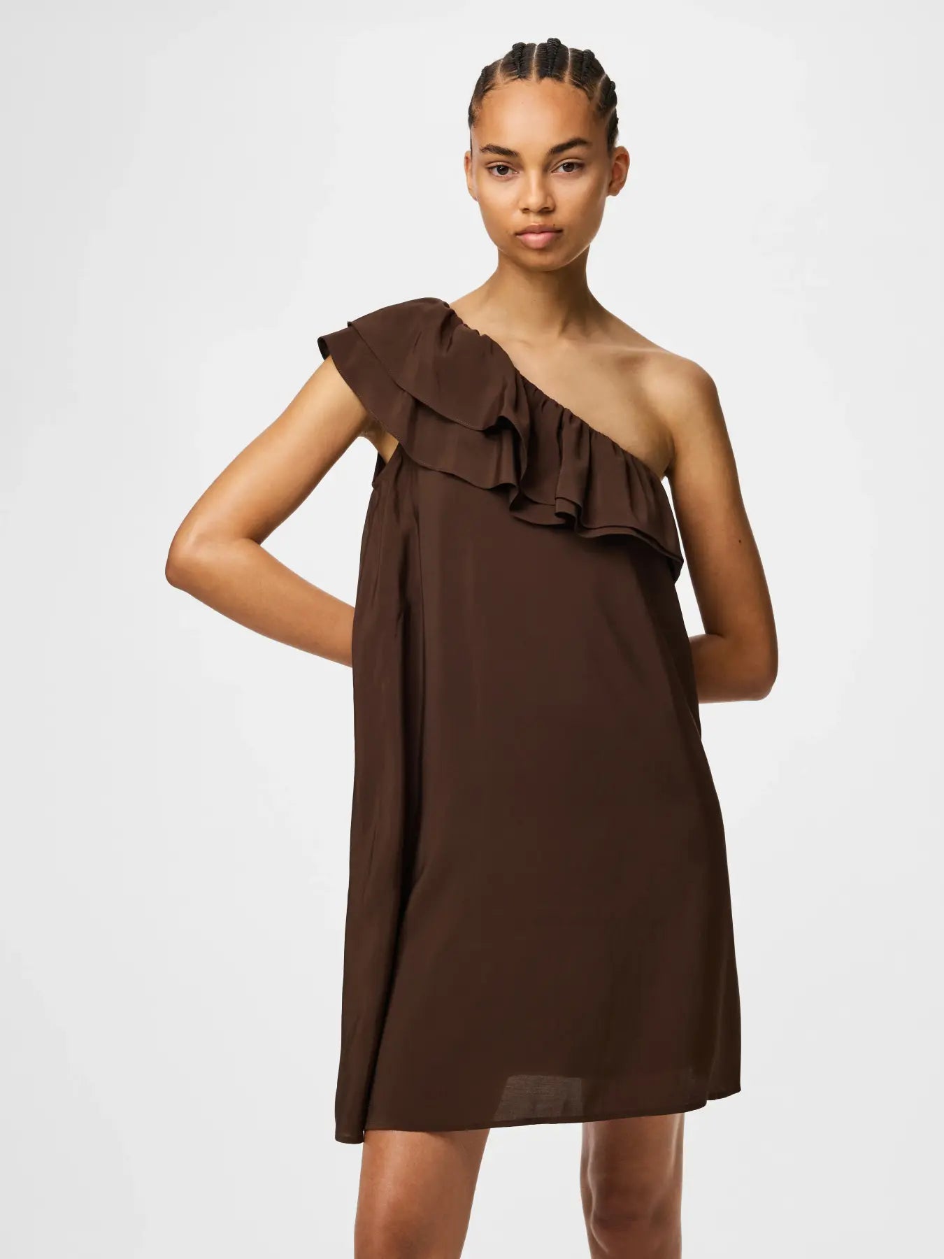 PENELOPE ONE-SHOULDER DRESS