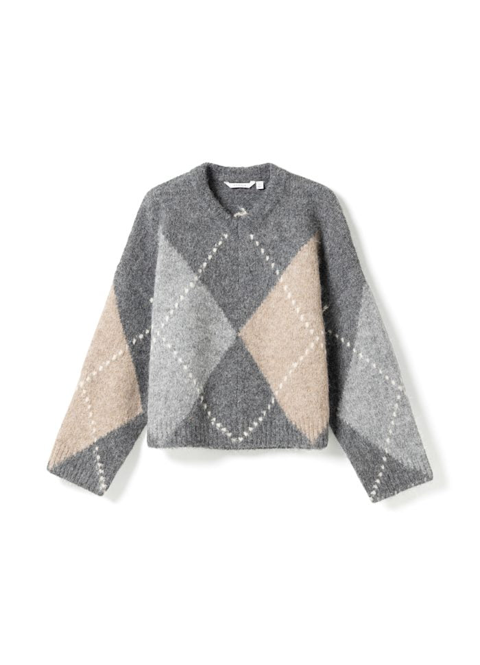 LAI KNIT GREY MIX