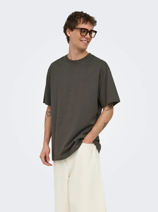 FRED RLX TEE - BELUGA