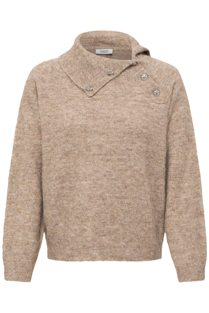 MILOU BUTTON JUMPER HUMUS