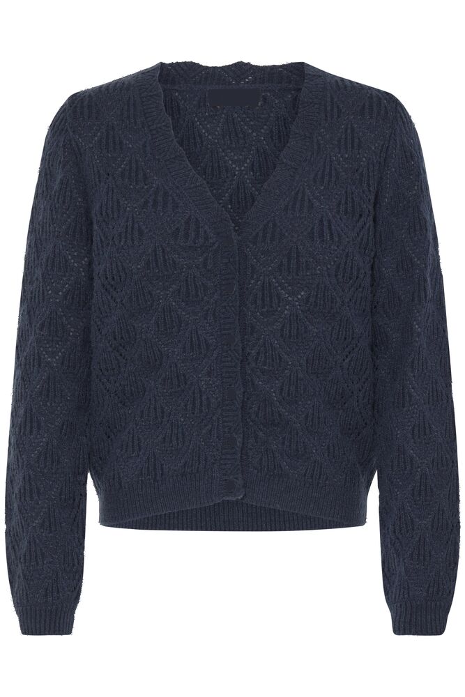 BYNOPPA CARDIGAN NIGHT BLUE