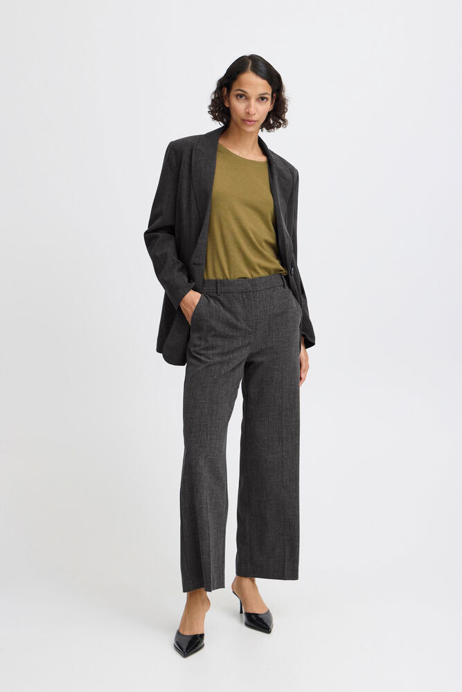 DANTA PANT BLACK MELANGE
