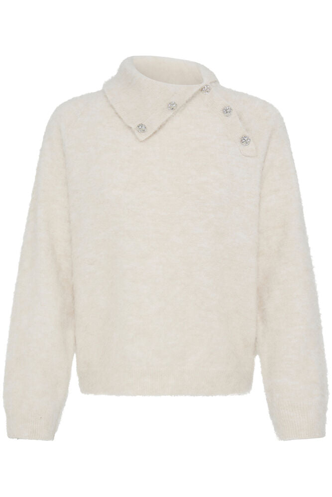 MILOU BUTTON JUMPER BIRCH