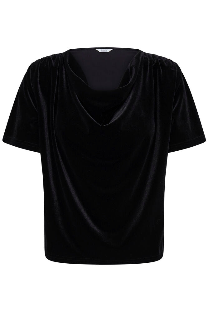 PERLINA BLOUSE BLACK