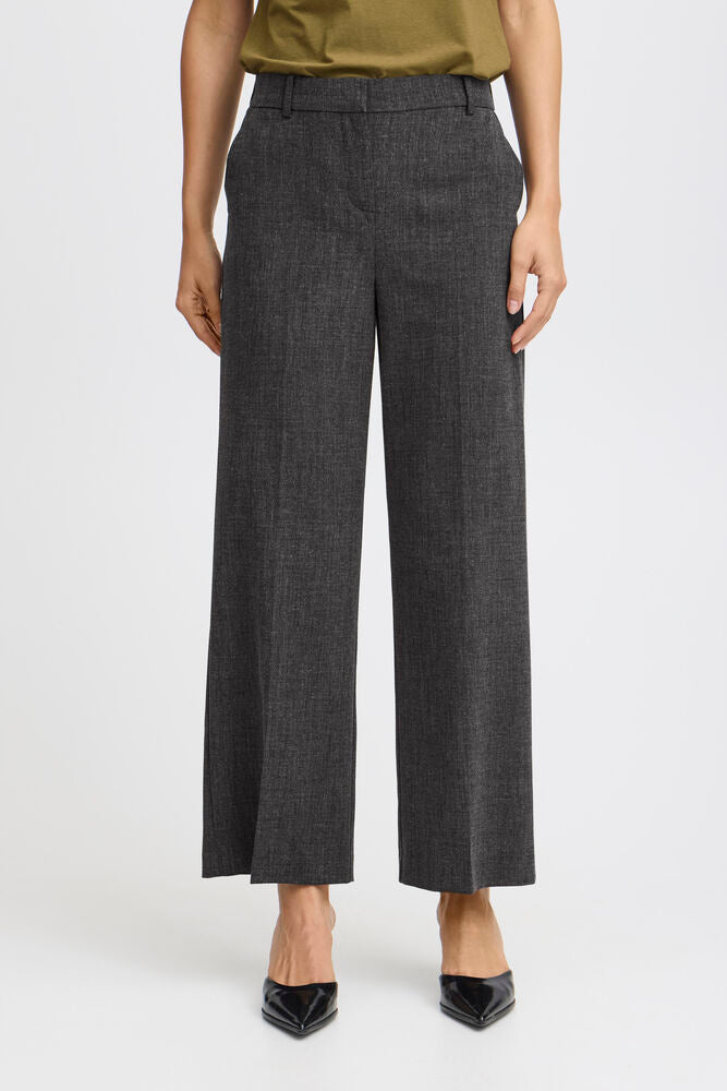 DANTA PANT BLACK MELANGE