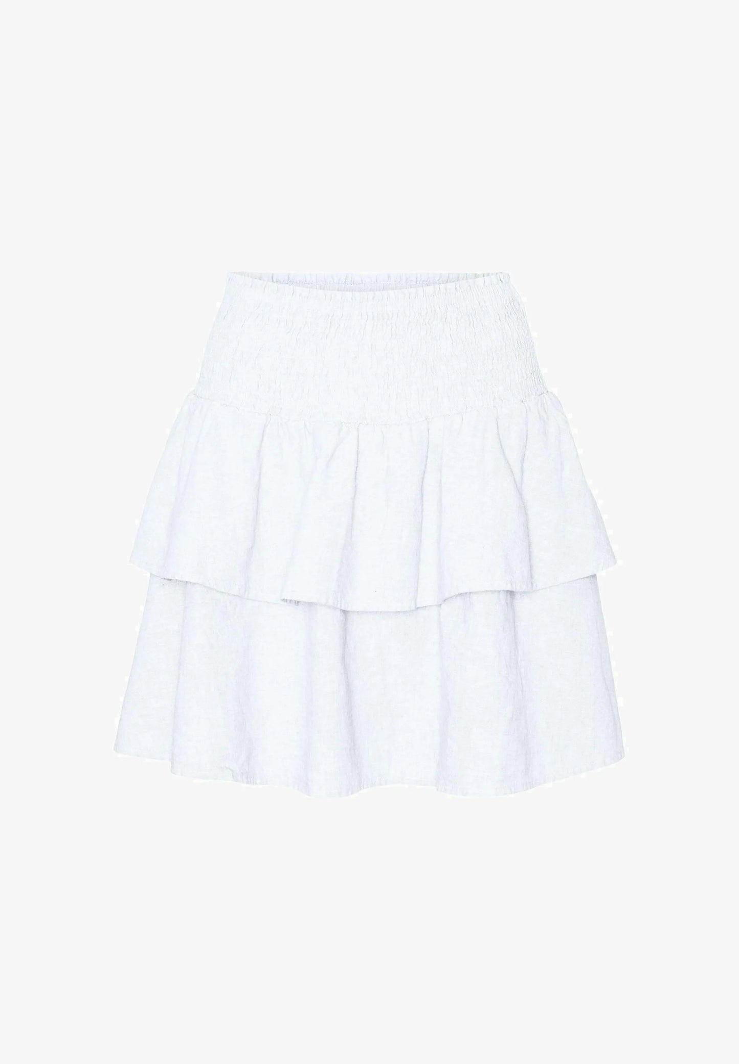 LUNA SMOCK SKIRT WHITE