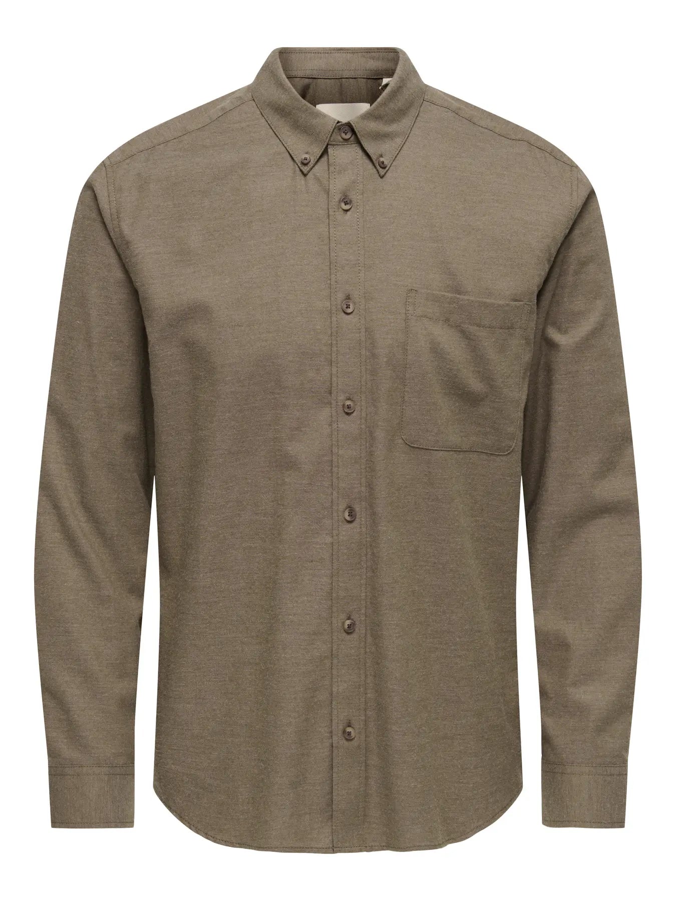 JUPITER REG SHIRT WALNUT