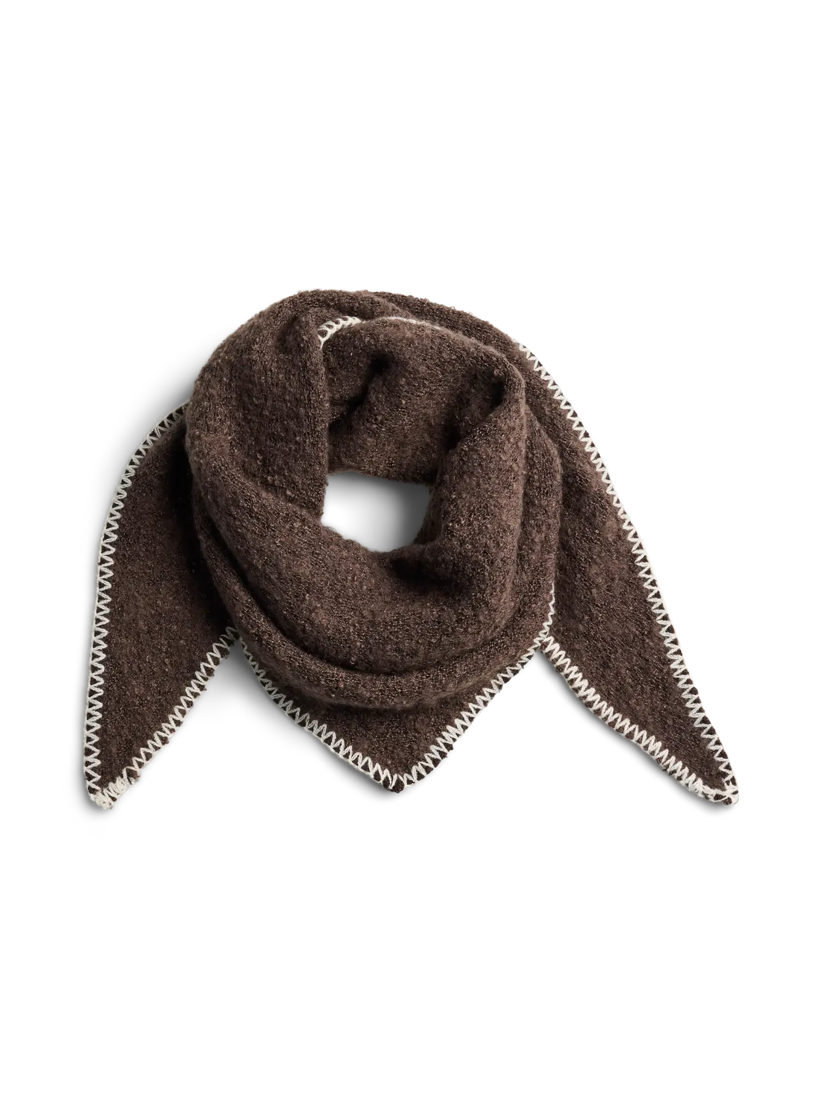 PYRON SCARF BROWN