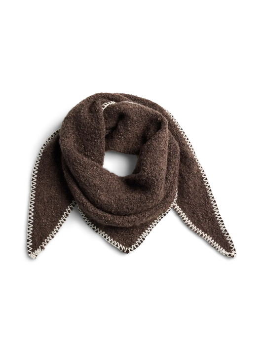PYRON SCARF BROWN