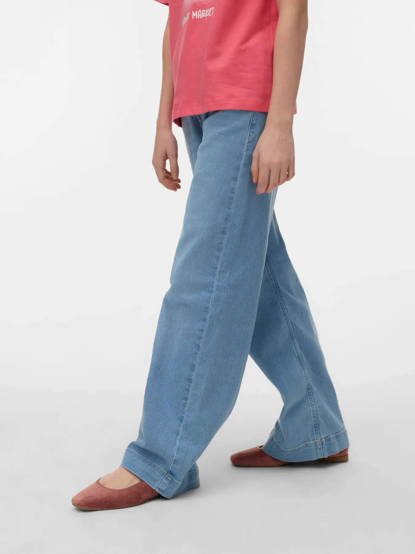 DAISY WIDE JEANS LIGHT BLUE