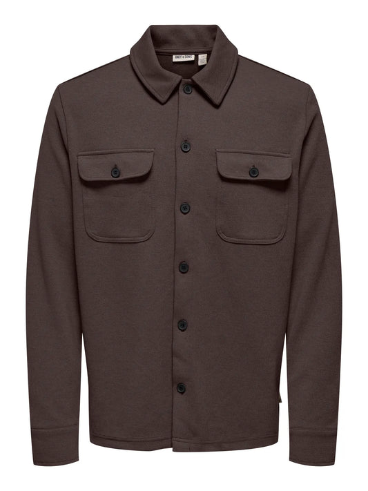 NEW KODYL OVERSHIRT COFFEEBEAN