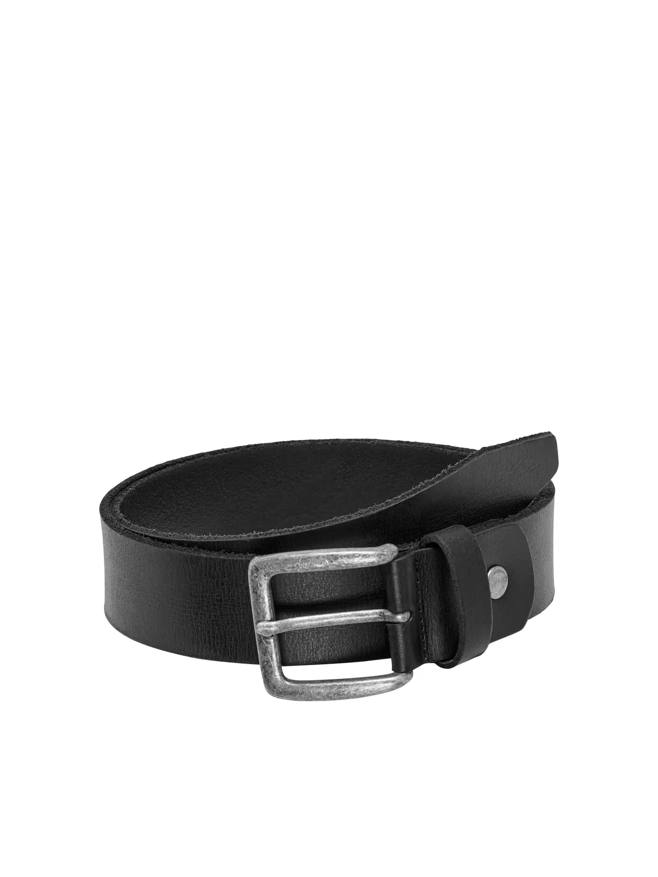 CARTER LEATHER BELT BLACK
