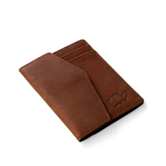 EDD MINI PLÅNBOK LÄDER BRUN