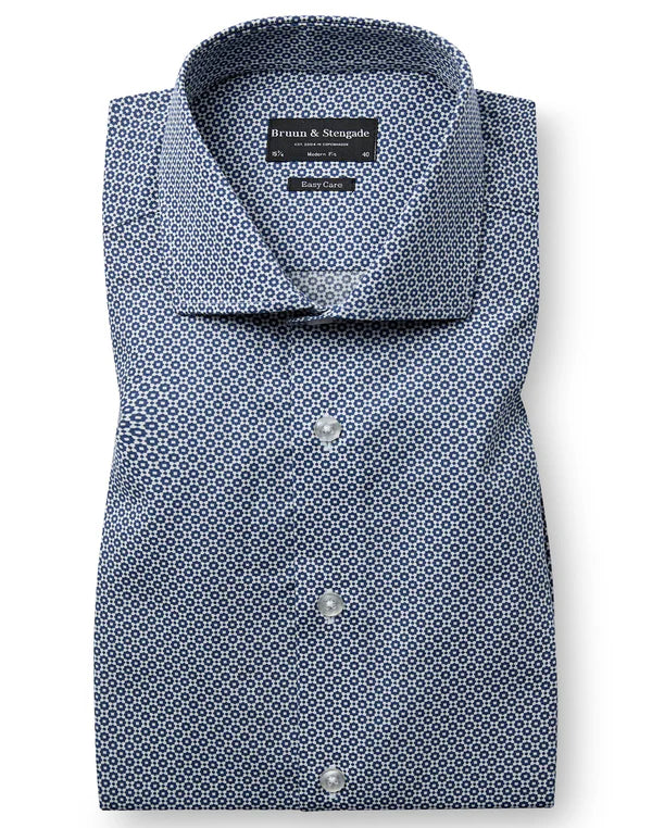 BRUUN & STENGADE FILS MODERN FIT SHIRT