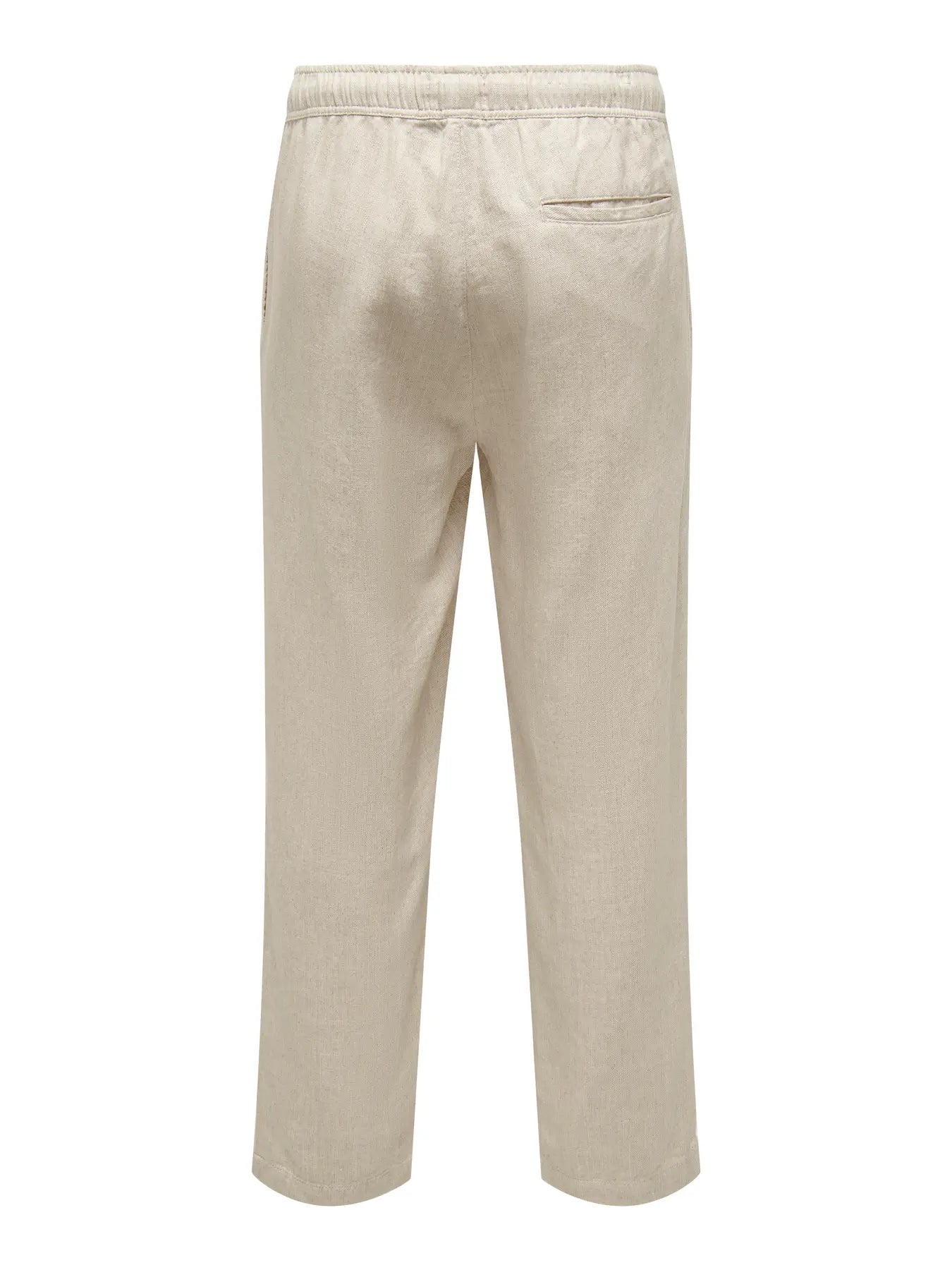 SINUS LINEN VISCOSE OATMEAL