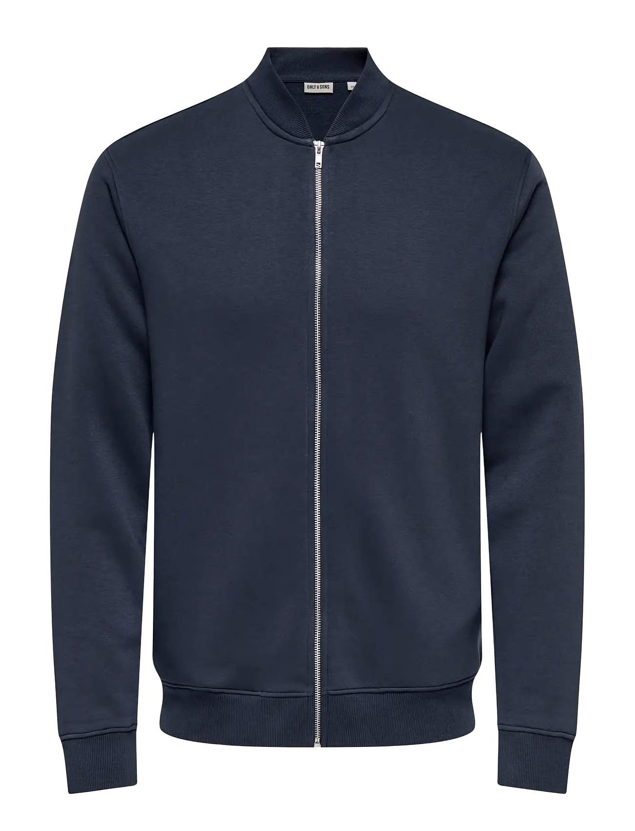 CERES ZIP BOMBER SWEAT BLUE NIGHT