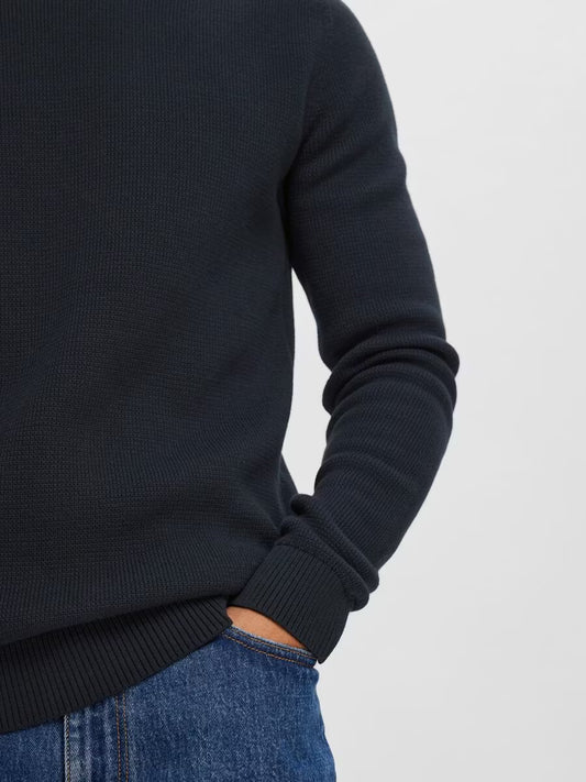 DANE KNIT CREWNECK SKYCAPTAIN
