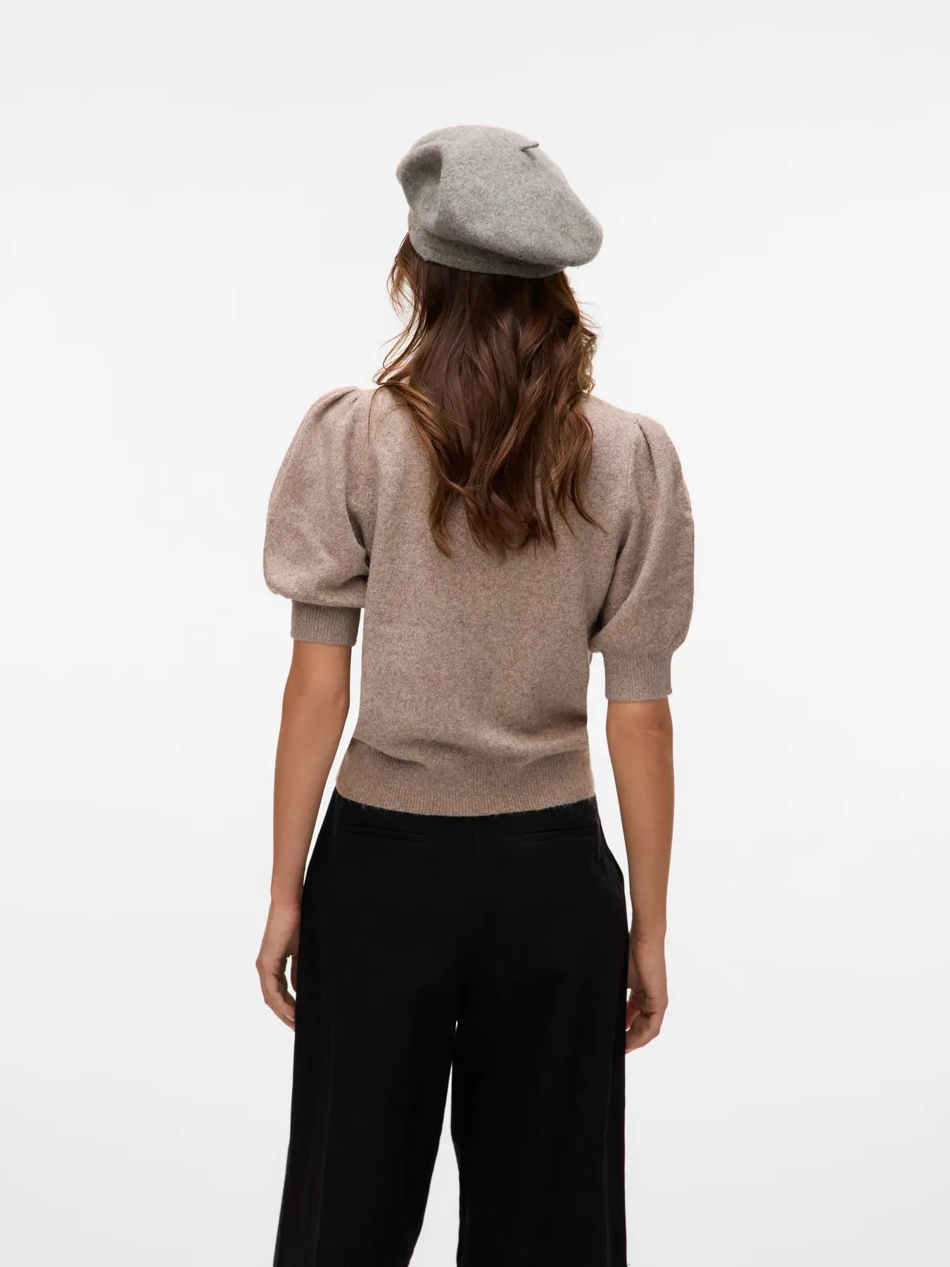DOFFY 2/4 PULLOVER MOON ROCK MELANGE