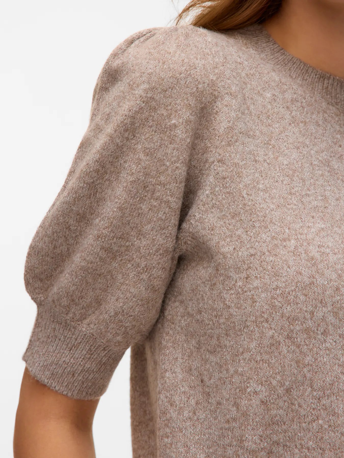 DOFFY 2/4 PULLOVER MOON ROCK MELANGE
