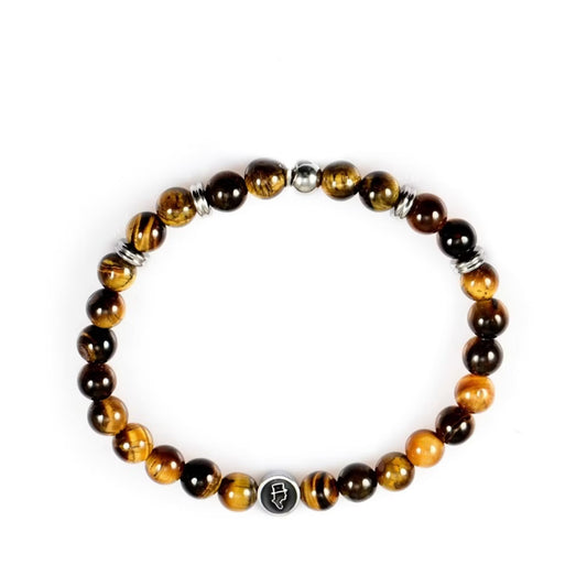 EDD ÄDELSTENSTENS ARMBAND TIGER EYE