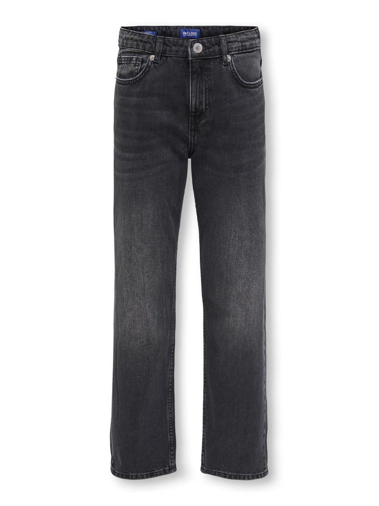 JR EDGE JEANS BLACK