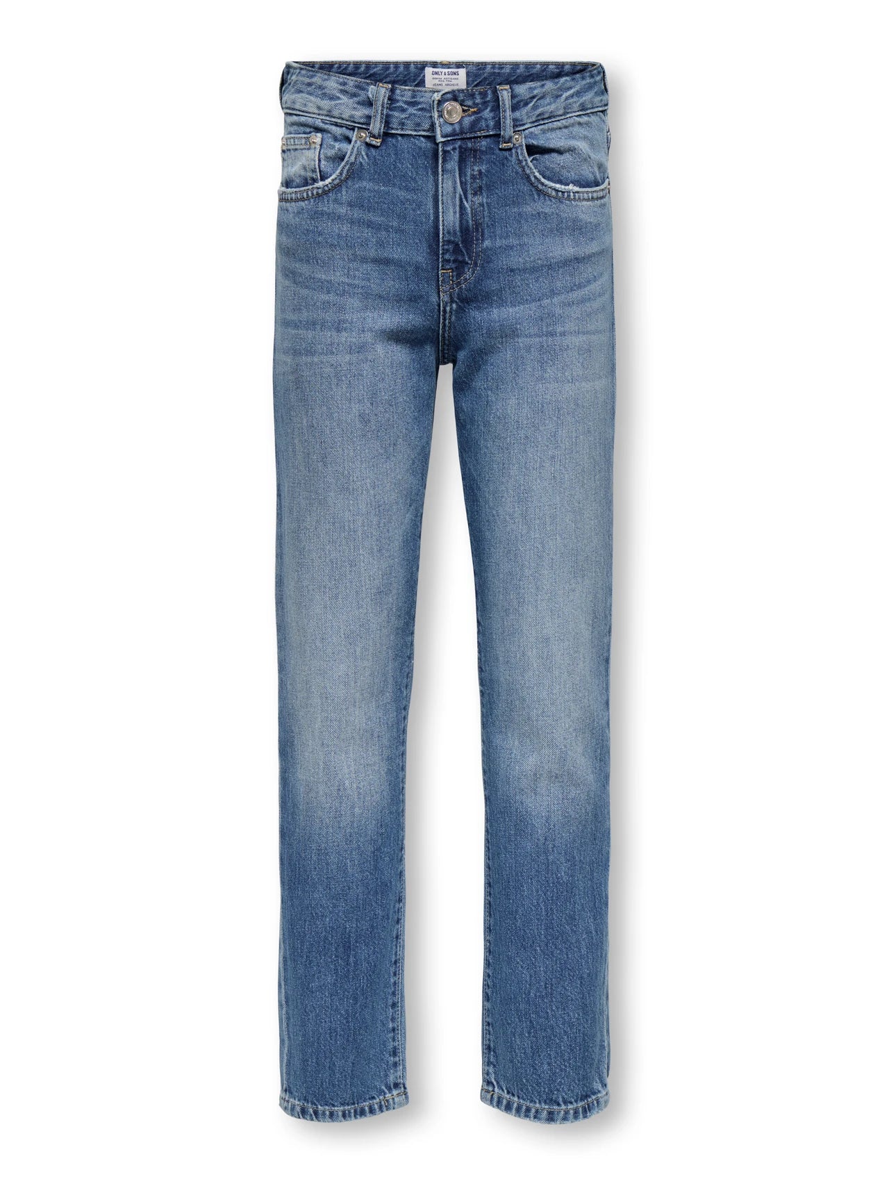 JR EDGE JEANS MEDIUM BLUE