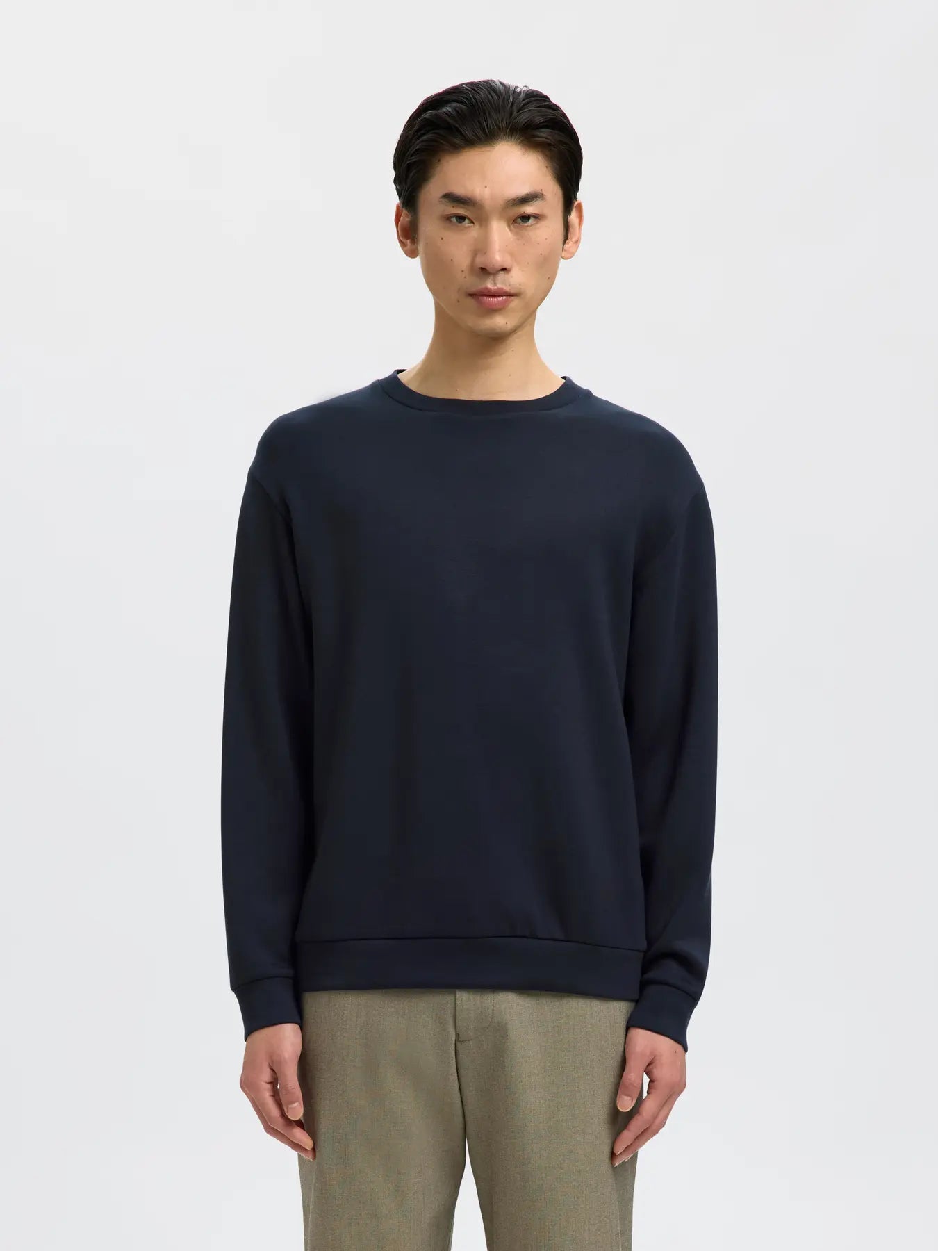 EMANUEL SOFT CREW NECK SKY CAPTAIN