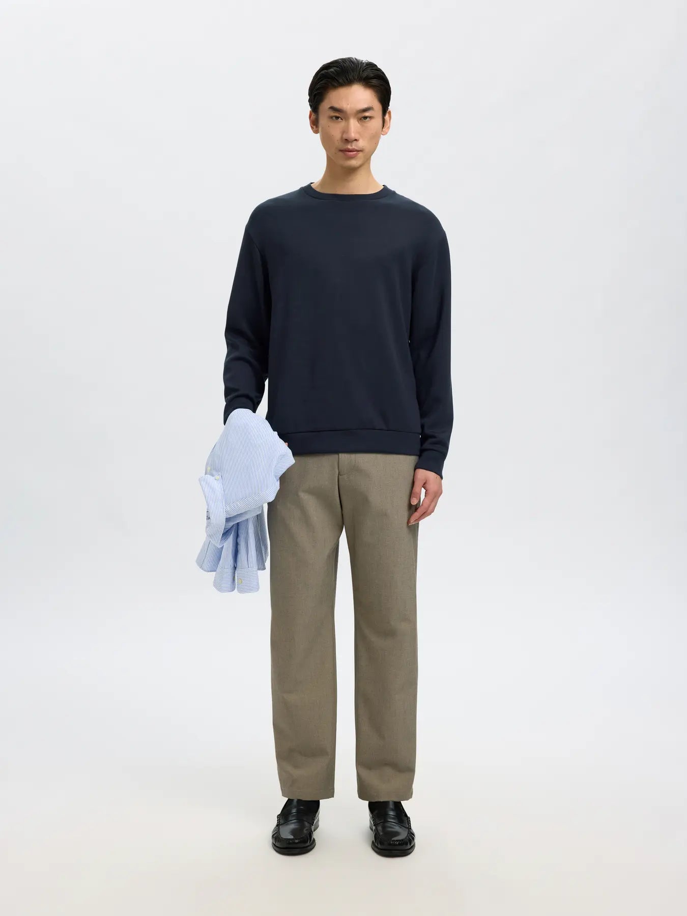 EMANUEL SOFT CREW NECK SKY CAPTAIN