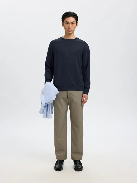 EMANUEL SOFT CREW NECK SKY CAPTAIN