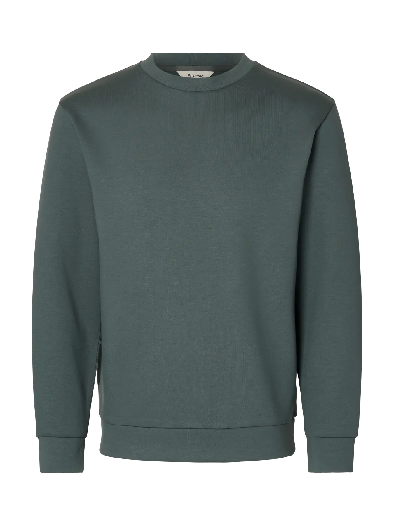 EMANUEL SOFT CREW NECK SWEAT BALSAM GREEN