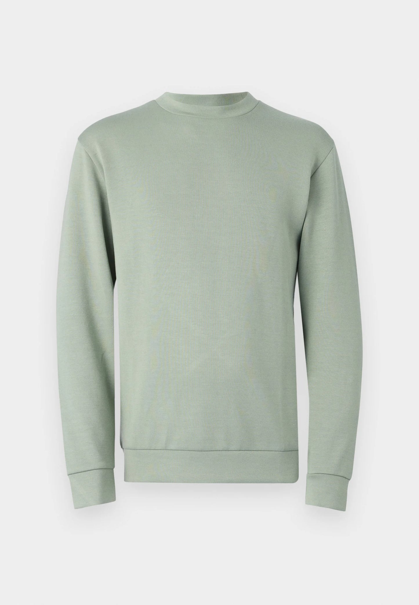 EMANUEL SOFT CREW NECK SWEAT ICEBERG GREEN