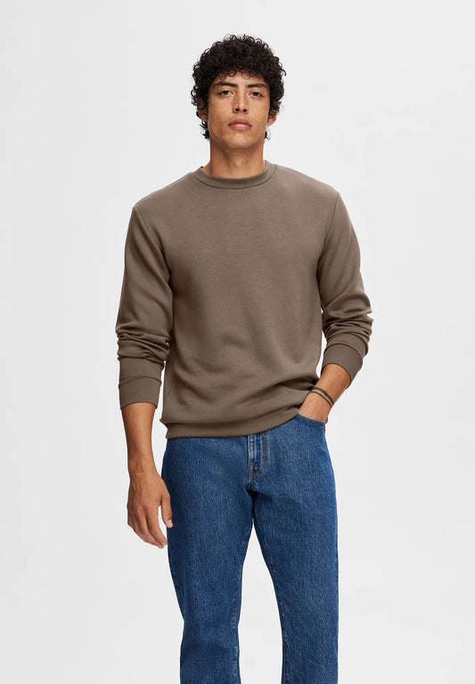 EMANUEL SOFT CREW NECK SWEAT MOREL
