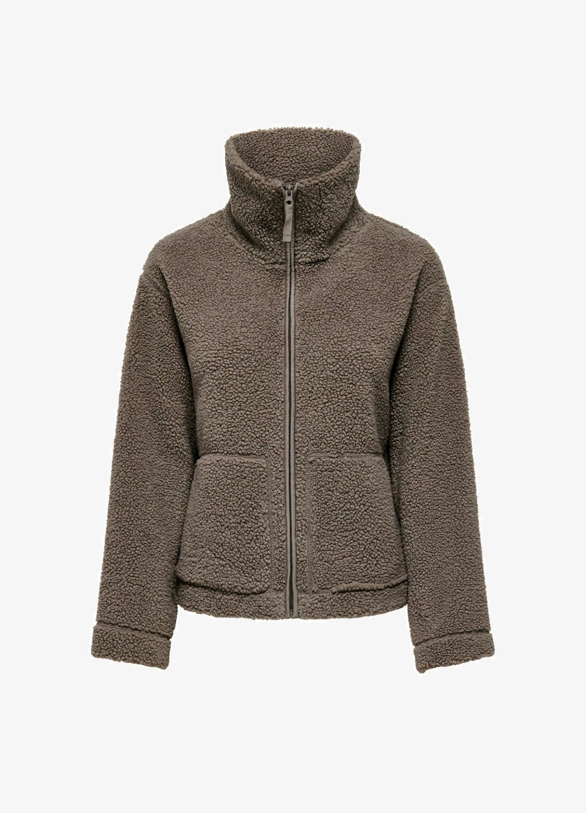 MEGHAN TEDDY JACKET WALNUT