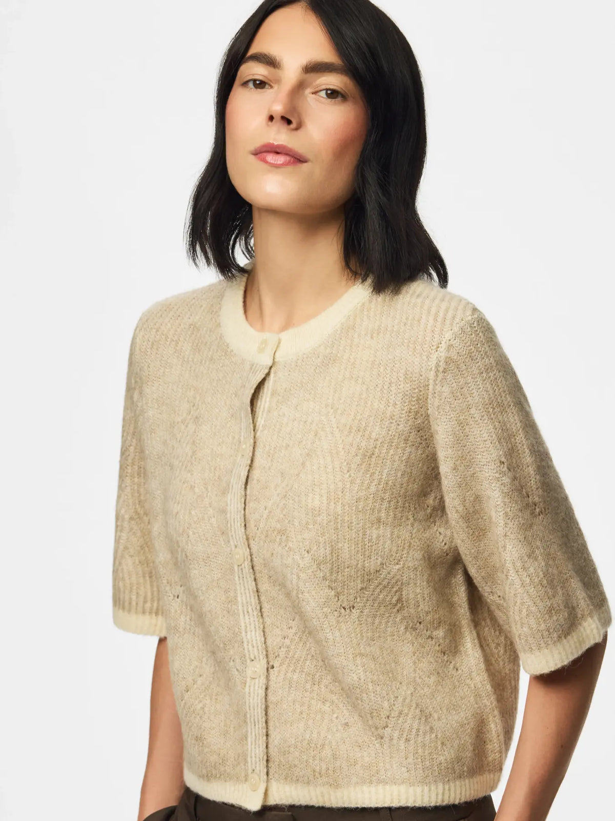 JENNA KNIT WHITECAP