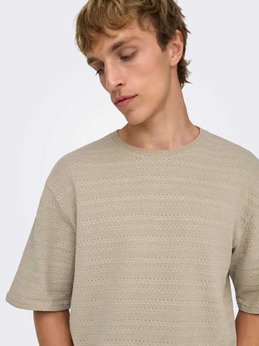 GIVO KNIT T-SHIRT STRING