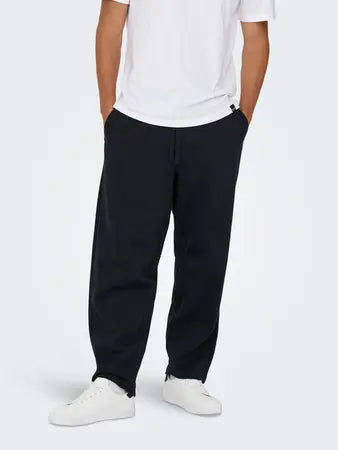 CERES WIDE PANTS BLACK