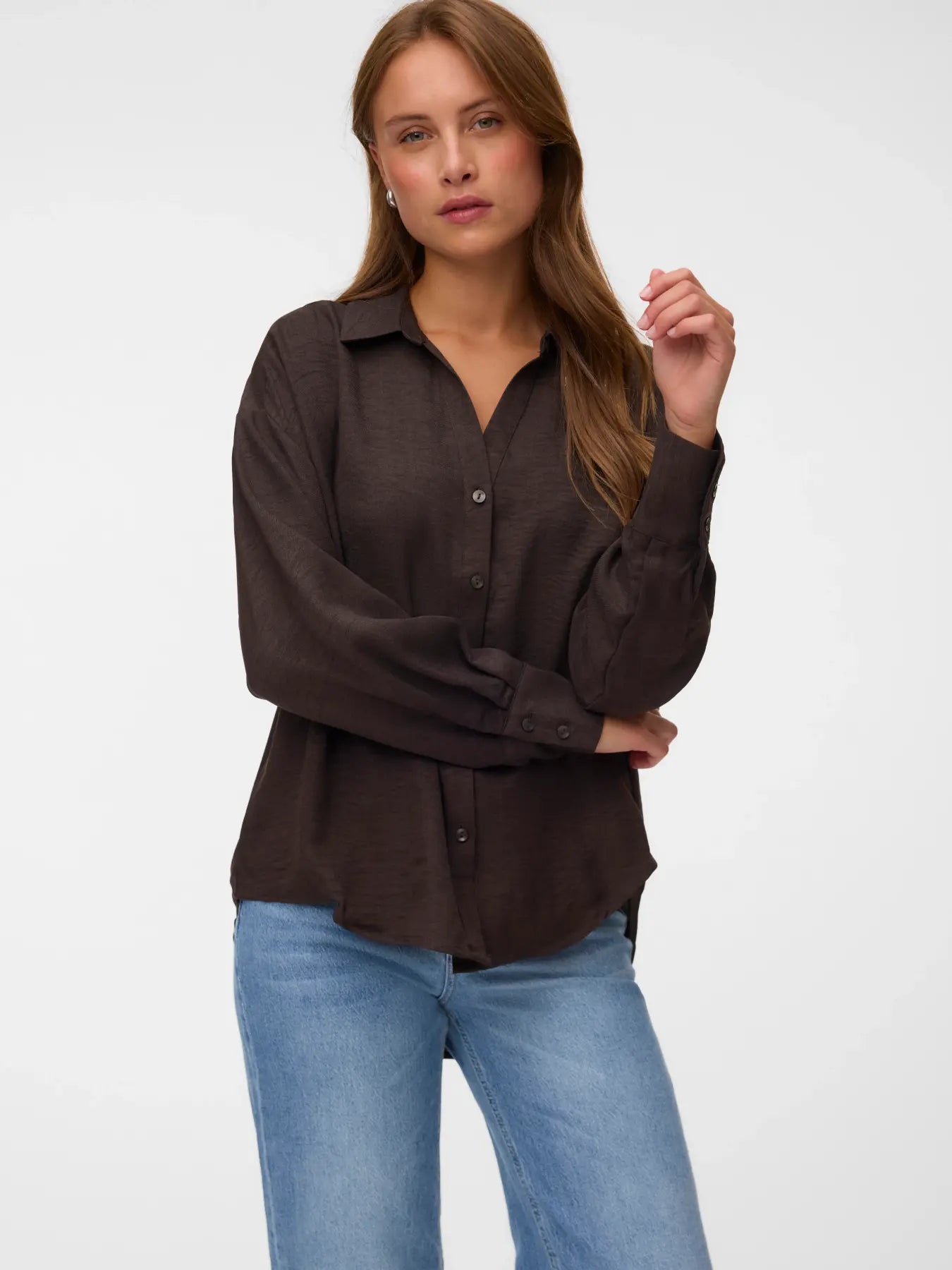 MELANEY QUEENY SHIRT CHOCOLATE TORTE