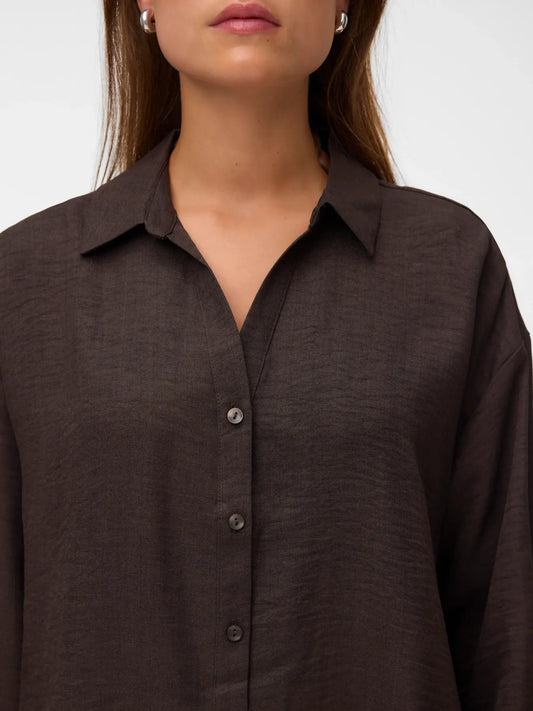 MELANEY QUEENY SHIRT CHOCOLATE TORTE