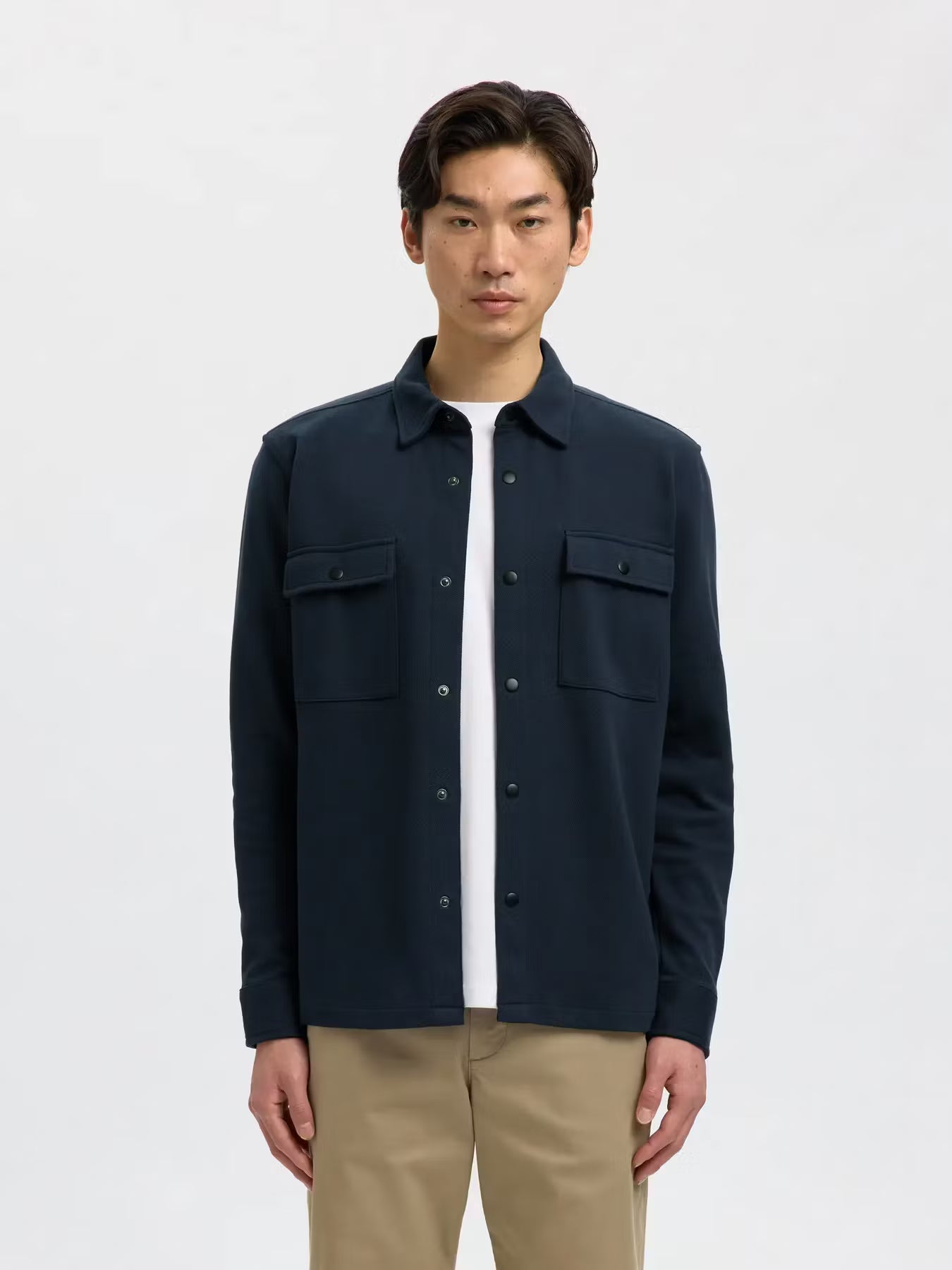 JACKIE OVERSHIRT NAVY