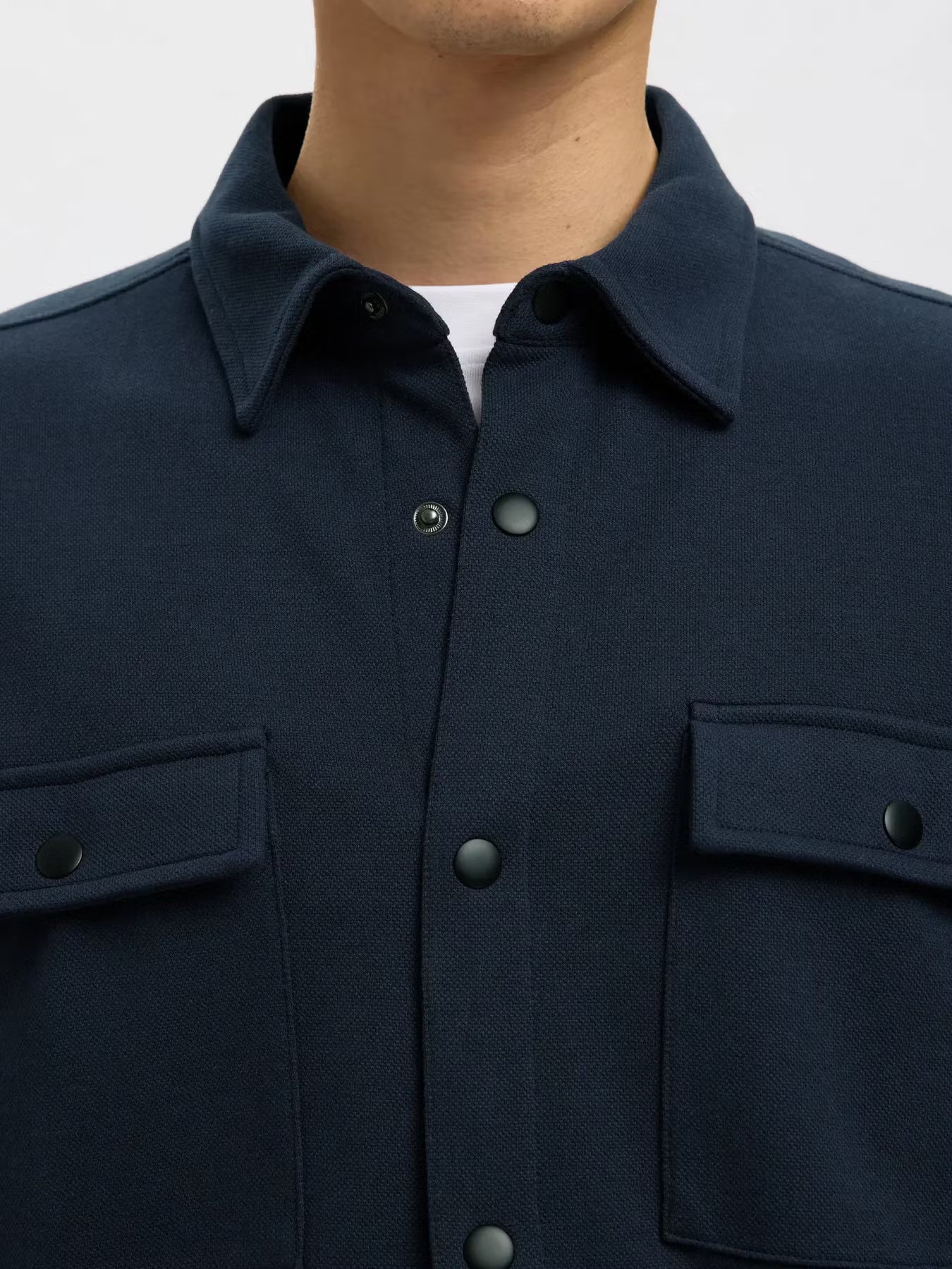 JACKIE OVERSHIRT NAVY