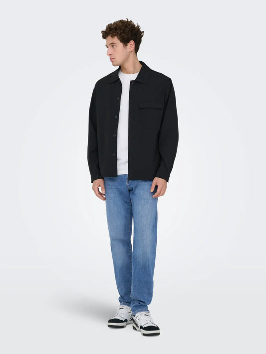 WEFT MEDIUM BLUE L32