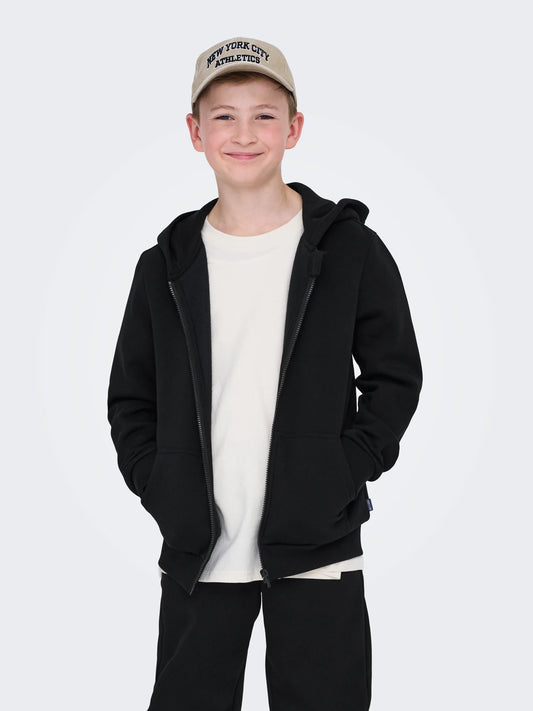 JR CERES ZIP HOODIE BLACK